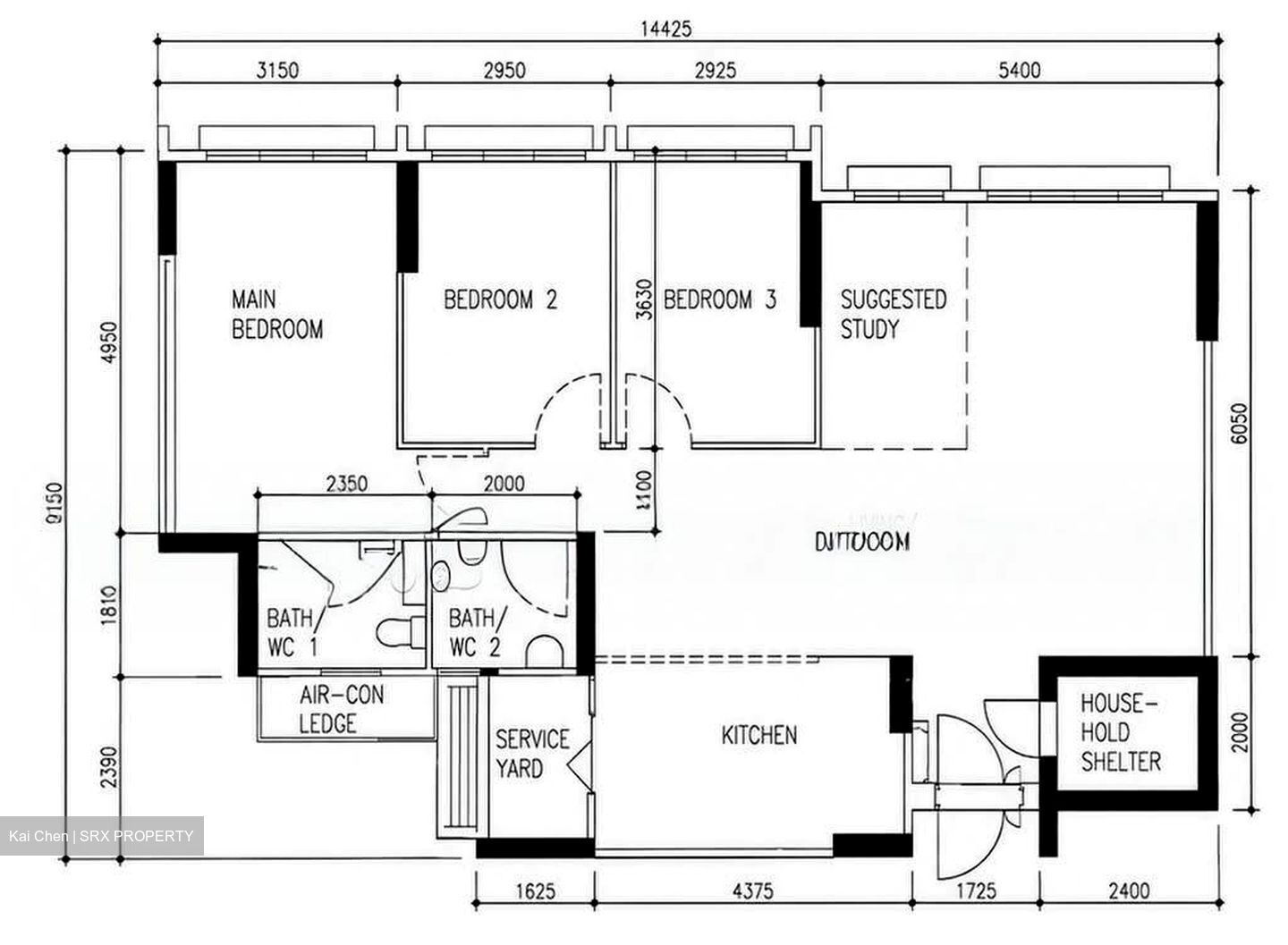 Blk 673B Fern Grove @ Yishun (Yishun), HDB 5 Rooms #609946031
